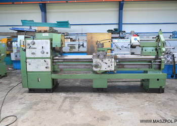 TOKARKA uniwersalna TUR 630 x 2000 FAT WROCŁAW fi WRZECIONA 90 mm .