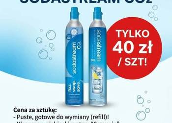 Sodastream niebieskie naboje wysyłka
