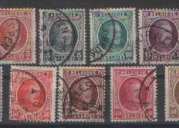 Zn. Belgia  Mi 170 - 80 kas  1922
