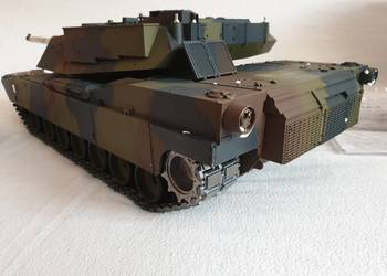 Model RC czołgu Abrams M1A2 firmy Heng Long METAL UPGRADE 1:16