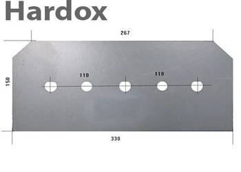 Płoza HARDOX 3065501/S części do pługa NAUD