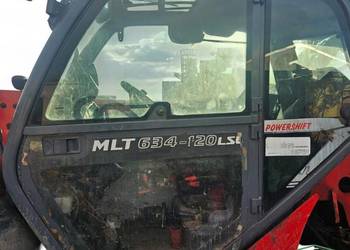 Drzwi kompletne kabiny – Manitou MLT 634-120 LSU – Oryginalne, sprawne