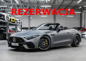 Mercedes SL 63 AMG Gwarancja 06.2029. Folia PPF. Specyfikacja 1.131 mln zł…