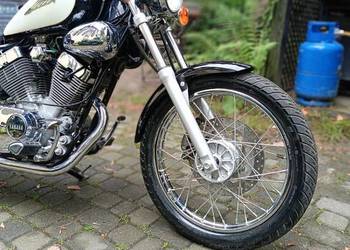 Virago 125 wersja deluxe tylko 3500 km rok 2001 Super stan FILM
