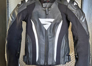 Kurtka motocyklowa skórzana damska Shima Miura 2.0 czarny/biały XXS 32