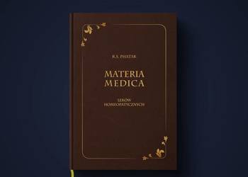 R. S. Phatak Materia Medica leków homeopatycznych oprawa twarda