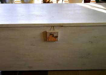 Skrzynia rustykalna, siedzisko, kufer, ławka.