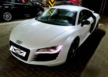 Audi R8 4.2 v8/ R-tronic/ 4x4/biala perła/ zamiana