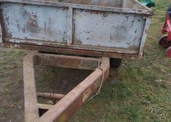 Przyczepka jedno osiowa