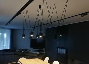 Nowoczesna lampa  ABRA LED  nad stół, wyspę jadalnia salon