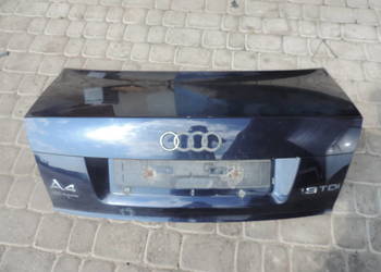 KLAPA BAGAŻNIKA AUDI A4 B6 SEDAN LZ5L KLAPA BAGAŻNIKA AUDI A4 B6 SEDAN LZ5L