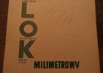 Blok milimetrowy. PRL