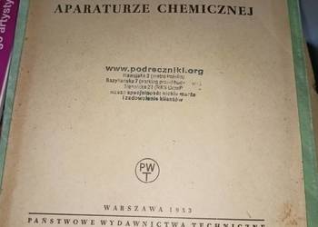 Tworzywa sztuczne w aparaturze chemicznej książki pierwsze wydanie Gdańsku