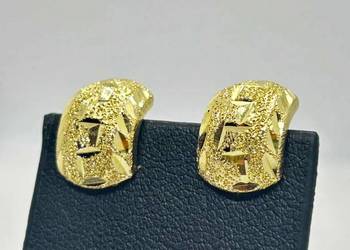 Nowe Złote Kolczyki pr. 585 1,81g