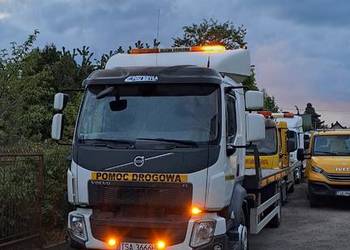 Volvo FL 290PS 2019r Pomoc Drogowa Holownik Płyta hydrauliczna Widły
