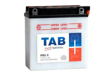 Akumulator motocyklowy 5Ah 55Av TAB YB5L-B P+