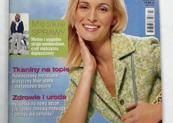 Magazyn Burda 3/2005 Moda Wykroje Vintage Szycie Kolekcjonerskie Polska