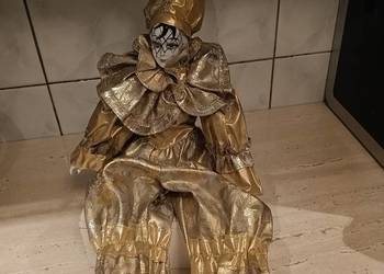 Lalka porcelanowa arlekin