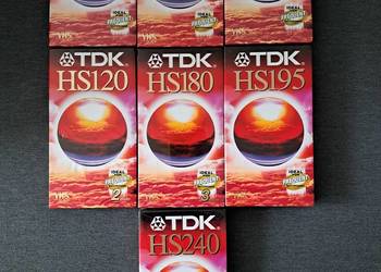 Kasety Vhs fabrycznie nowe