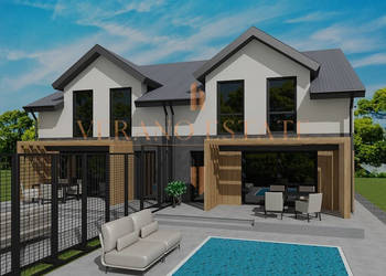 Bliźniak z ogrodem w zielonej okolicy - Bramki