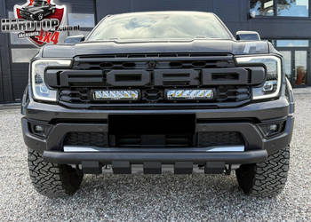 Orurowanie Przednie Bullbar Ford Ranger Raptor Wildtrak 2023+ 76mm Czarne
