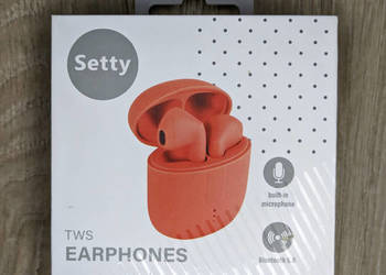 NOWE Słuchawki Bluetooth Setty STWS-110 | Bezprzewodowe