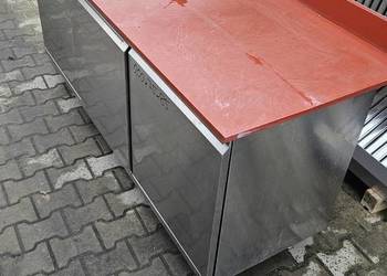 Stół roboczy/masarski 200x75x85 3 duże szuflady