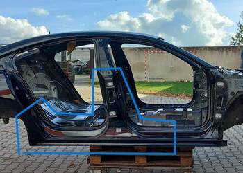 PEUGEOT 508 II Próg słupek prawy KTVD