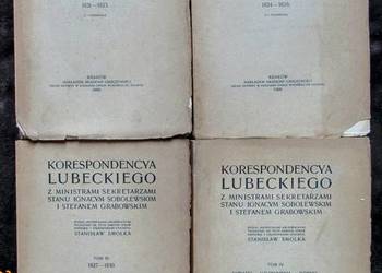 Korespondencja księcia Lubeckiego z lat 1821-1830 zebrana przez S.Smolkę.