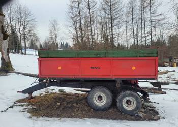 Przyczepa rolnicza tandem