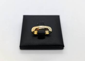 Złota obrączka próby 585 - 3,06g (Rozmiar 15)