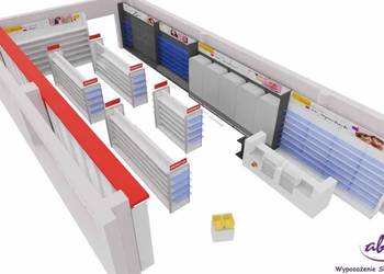 Meble sklepowe DROGERIA