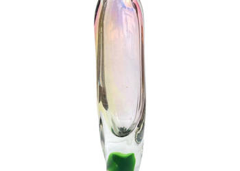 Wazon Jozef Rozinek Borocrystal Nový Bor, Czechosłowacja, lata 70.