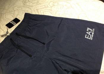 Szorty Spodenki Męskie EA7 Emporio Armani rozm M/L NOWE Granatowe Oryginał