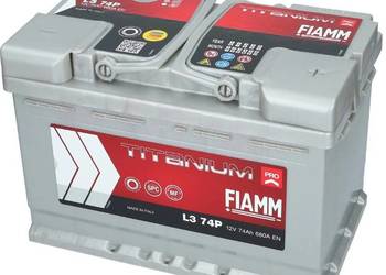 Akumulator FIAMM TITANIUM PRO 12V 74Ah 680A