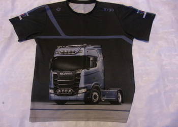 T-Shirt NOWY " S C A N I A  " roz " M " super z polisteru