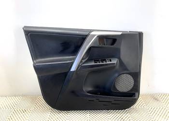 BOCZEK DRZWI LEWY PRZÓD TOYOTA RAV 4 IV SUV TAPICERKA