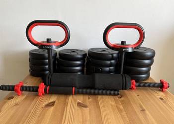 HMS SGX 130 PRO SET 6IN1 ZESTAW DO ĆWICZEŃ 30KG