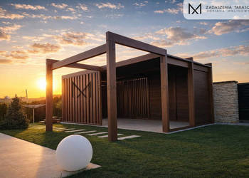 Altana ogrodowa z lamelami | Jakość premium | Drewno BSH