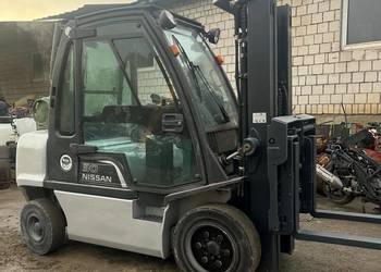 Wózek Widłowy NISSAN 30 LPG TDL Wolny Skok Udźwig 3 Tony Triplex