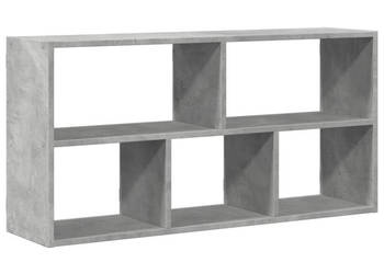 Półka ścienna szarość betonu 100x25x50 cm WM-853275