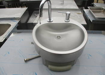 ZLEW 1 KOMOROWY Z BATERIA 40X40