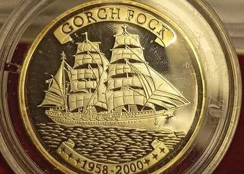 Togo 500 franków, 2000 r. Żaglowiec „Gorch Fock”
