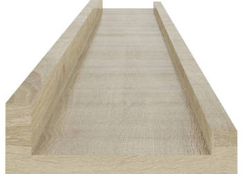 Półki ścienne 4 szt. dąb sonoma 80x9x3 cm WM-326686