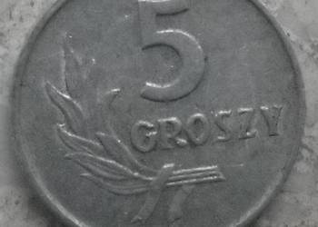POLSKA-5 GROSZY-1962 r (b.z.)-AL-