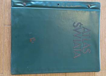 Stary polski Atlas Świata z 1962 roku Stary polski Atlas Świata z 1962 roku