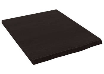 Półka ciemnobrązowa 40x50x2 cm wykończone lite drewno dębowe WM-363752