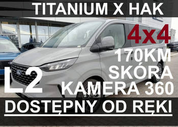 Ford Tourneo Custom Titanium X Super Niska Cena Od ręki ! Kamera 360 Elekr…