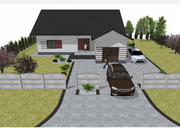 Dom jednorodzinny z poddaszem do adaptacji