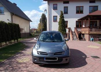 NISSAN MICRA 1,2 benzyna 2009 r. 5 drzwi KLIMATYZACJA mały przebieg zarej.